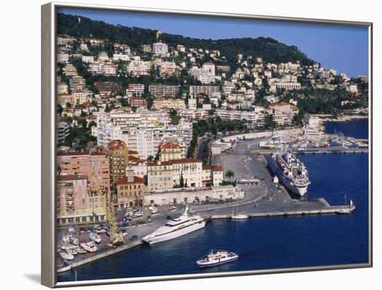 Nice Harbour, Cote D'Azur, France-Guy Thouvenin-Framed Photographic Print