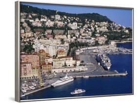 Nice Harbour, Cote D'Azur, France-Guy Thouvenin-Framed Photographic Print