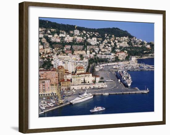 Nice Harbour, Cote D'Azur, France-Guy Thouvenin-Framed Photographic Print