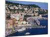 Nice Harbour, Cote D'Azur, France-Guy Thouvenin-Mounted Photographic Print