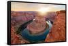 Nice Image of Horseshoe Bend-diro-Framed Stretched Canvas