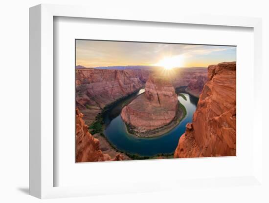 Nice Image of Horseshoe Bend-diro-Framed Photographic Print