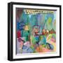 Nice Neighborhood With Good Schools-Jane Schmidt-Framed Art Print