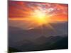 Nice Sunset Scene in Mountains-pavel klimenko-Mounted Photographic Print