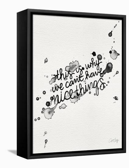 Nice Things-Cat Coquillette-Framed Stretched Canvas