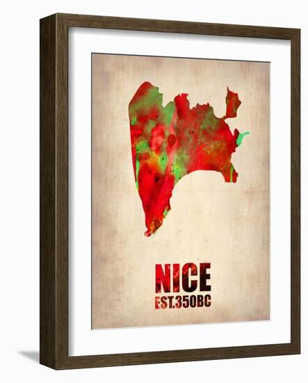 Nice Watercolor Poster-NaxArt-Framed Art Print