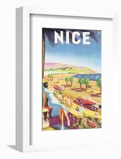 Nice-E^H^ de Hey-Framed Art Print