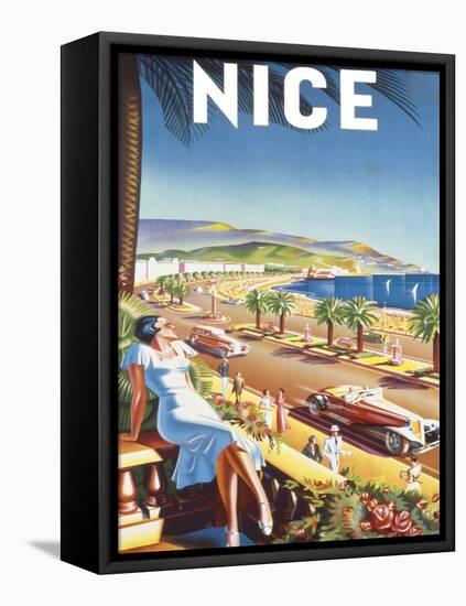 Nice-De'Hey-Framed Stretched Canvas