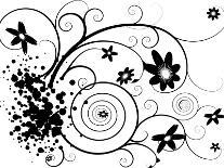 Floral Splat-nicemonkey-Art Print