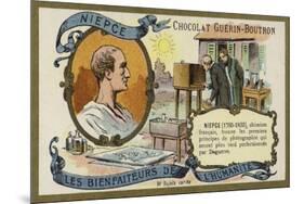 Nicephore Niepce, French Chemist-null-Mounted Giclee Print