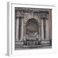 Niche and basin, Tivoli-null-Framed Photographic Print