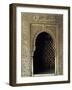 Niche Decorated with Glazed Tiles-null-Framed Giclee Print