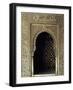 Niche Decorated with Glazed Tiles-null-Framed Giclee Print