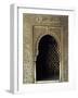 Niche Decorated with Glazed Tiles-null-Framed Giclee Print