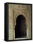 Niche Decorated with Glazed Tiles-null-Framed Stretched Canvas