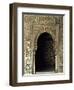 Niche Decorated with Glazed Tiles-null-Framed Premium Giclee Print