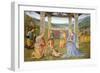 Niche with Annunciation, Christ in Glory and Nativity-Pietro Perugino-Framed Giclee Print