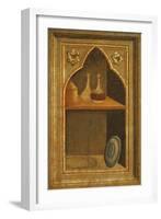 Niche with Paten, Pyx and Ampullae-Hermann Corrodi-Framed Giclee Print