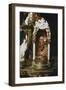 Niche with Statue-null-Framed Giclee Print