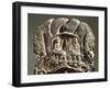 Niches Showing Buddha Surmounted by Six Dragons-null-Framed Giclee Print