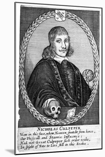 Nicholas Culpepper (1616-5)-null-Mounted Giclee Print