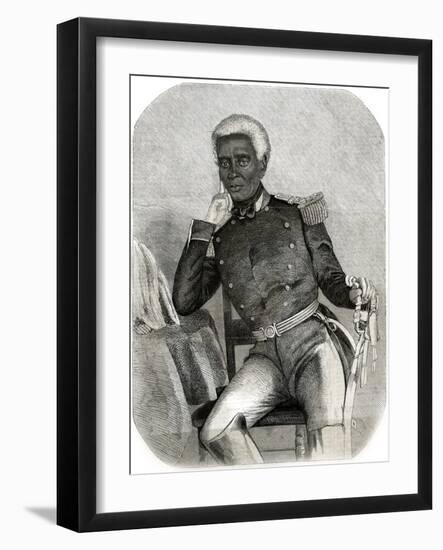 Nicholas-Fabre Geffrard-null-Framed Art Print