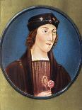 Miniature portrait of a young man, 16th century-Nicholas Hilliard-Giclee Print