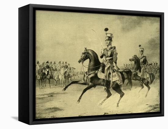 Nicholas I of Russia --Franz Kruger-Framed Stretched Canvas