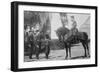 Nicholas I on Horseback Is Saluted by His Military-null-Framed Art Print