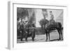 Nicholas I on Horseback Is Saluted by His Military-null-Framed Art Print