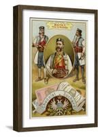 Nicholas I, Prince of Montenegro-null-Framed Giclee Print