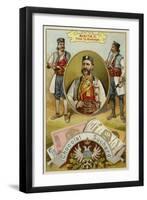 Nicholas I, Prince of Montenegro-null-Framed Giclee Print