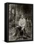 Nicholas II of Russia (1868-191). March 1917-null-Framed Stretched Canvas