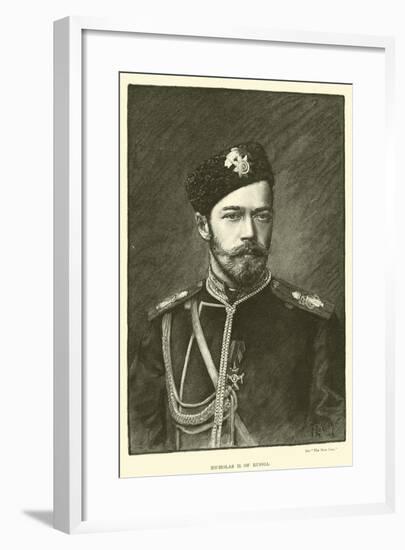 Nicholas II of Russia-null-Framed Giclee Print