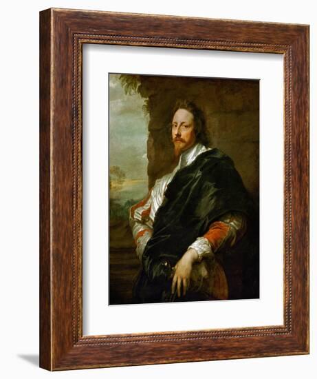 Nicholas Lanier (1588-1665)-Sir Anthony Van Dyck-Framed Giclee Print