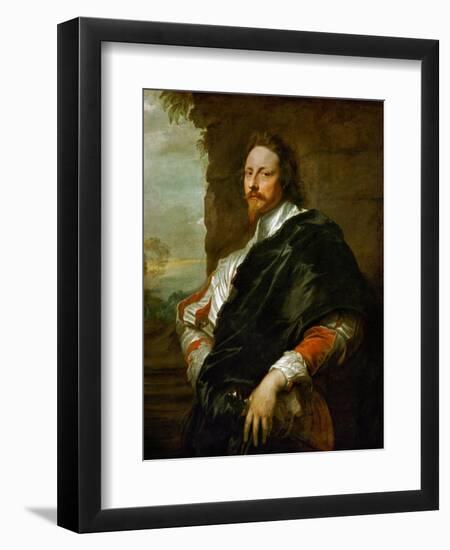 Nicholas Lanier (1588-1665)-Sir Anthony Van Dyck-Framed Premium Giclee Print