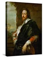 Nicholas Lanier (1588-1665)-Sir Anthony Van Dyck-Stretched Canvas