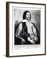 Nicholas Lanier, Engraved by Lucas Vostermans-Jan The Elder Lievens-Framed Giclee Print