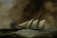 The Esmeralda under Full Sail, 1846-Nicholas Matthew Condy-Framed Giclee Print