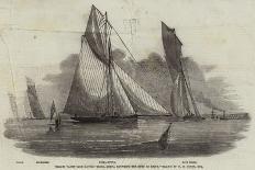Royal Western Yacht Club Regatta, in Mount's Bay, The Grand Turk, and The Lily of Devon-Nicholas Matthews Condy-Giclee Print