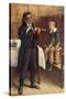 'Nicholas Nickleby' by Charles Dickens-Harold Copping-Stretched Canvas