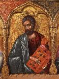 Apostle from Church of Saint Mary Vllaherna-Nicholas (Nikolla) Onufri-Stretched Canvas