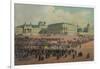 Nicholas Palace in the Moscow Kremlin (From a Panoramic View of Moscow in 10 Part), Ca 1848-Philippe Benoist-Framed Giclee Print