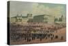 Nicholas Palace in the Moscow Kremlin (From a Panoramic View of Moscow in 10 Part), Ca 1848-Philippe Benoist-Stretched Canvas