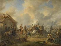 The Battle of Bautersem During the Ten Days Campaign, 1833-Nicholas Pieneman-Giclee Print