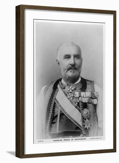 Nicholas, Prince of Montenegro, C1900s-null-Framed Giclee Print