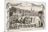 Nicholas Ridley Bishop of London and Hugh Latimer Bishop of Worcester Burnt by Catholics at Oxford-null-Mounted Premium Giclee Print