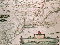 Antique Map, Nova Europa, 1652-Nicholas Visscher-Art Print