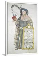 Nicholas Wyfold, Lord Mayor of London 1450-1451, in Aldermanic Robes, C1450-Roger Leigh-Framed Giclee Print
