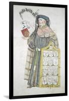 Nicholas Wyfold, Lord Mayor of London 1450-1451, in Aldermanic Robes, C1450-Roger Leigh-Framed Giclee Print